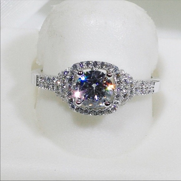 18K White Gold Fill, it's marked "18KGF" - Picture 1 of 2